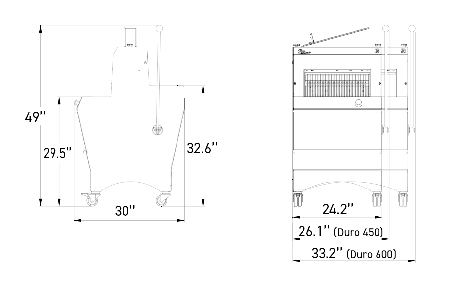 Technical drawingDuro 450