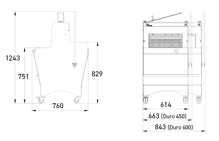 Plan techniqueDuro 600