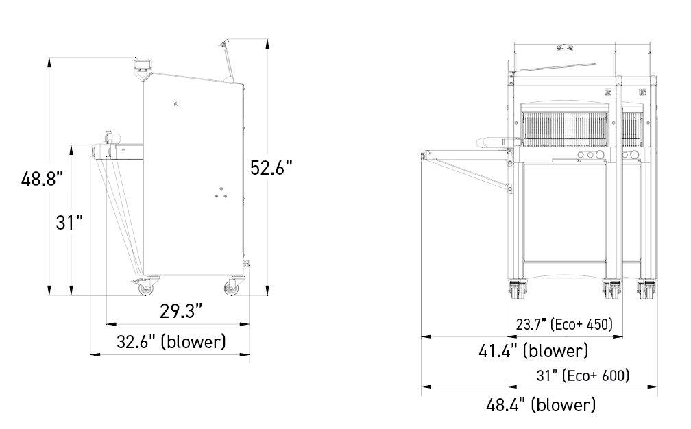 Technical drawingEco+ 600