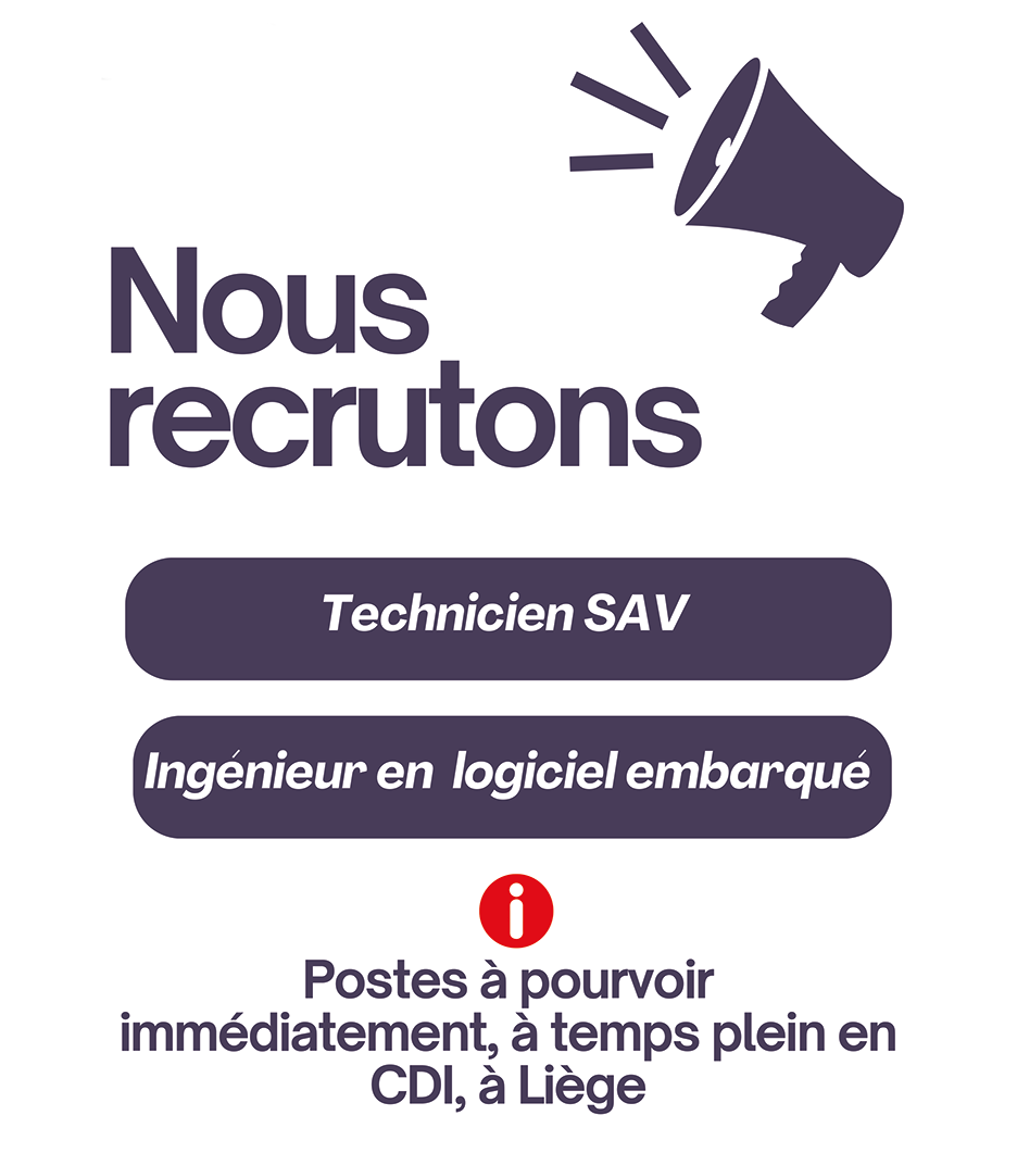 Nous recrutons à Liège !