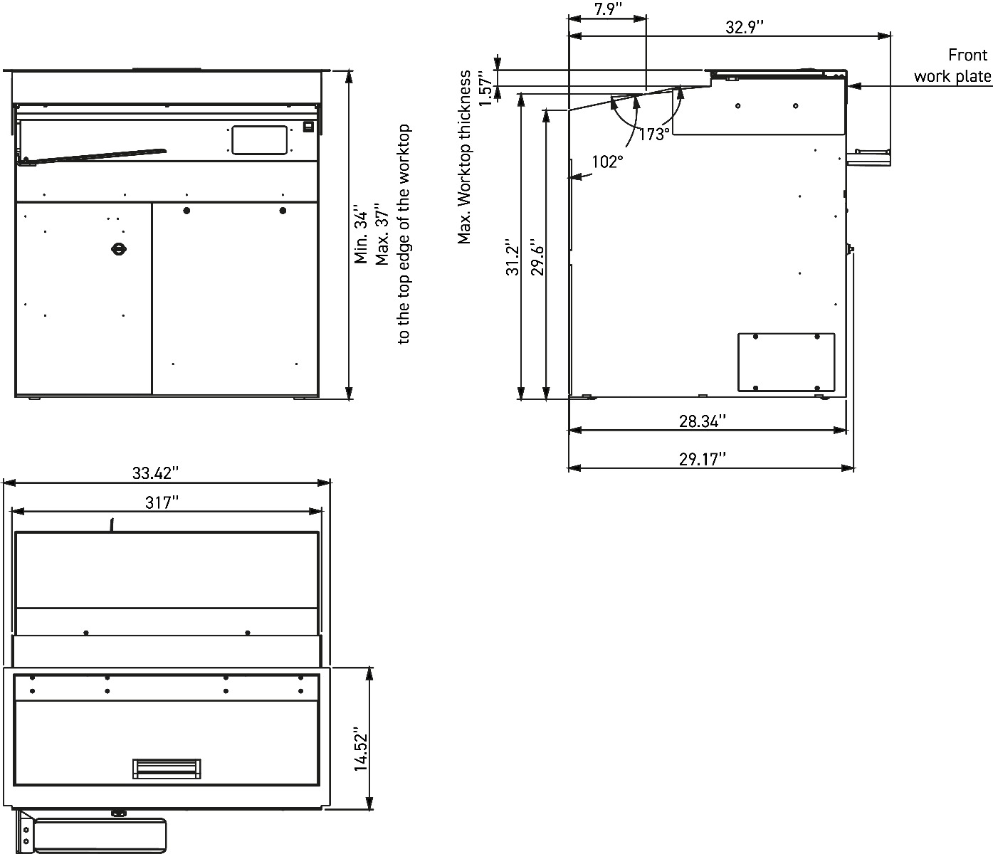 Technical drawingIntegra 800